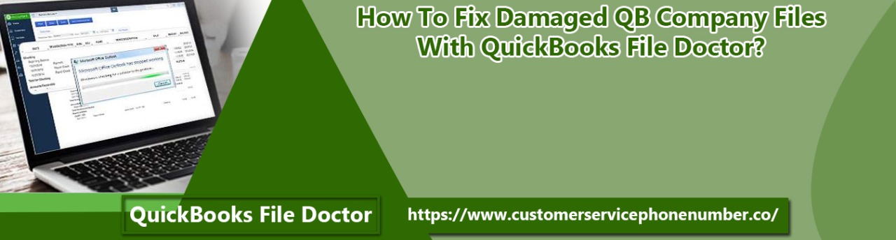 How To Fix Damaged QB Company Files With QuickBooks File Doctor?