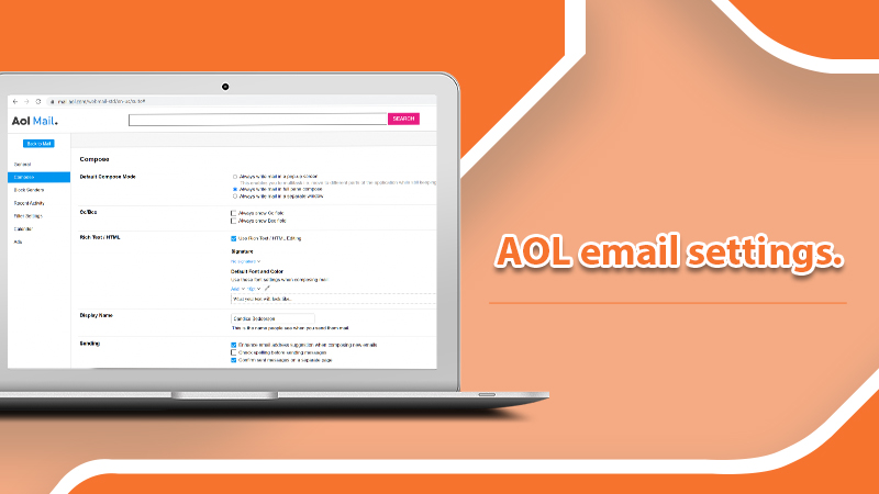 AOL Email Settings And Setup Quickly And Effortlessly